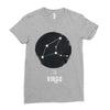 Virgo Zodiac Sign Minimal Design Ladies Fitted T-Shirt