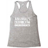 Animals Are Not Ingredients Racerback Tank