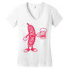 artisan pickle 3 Women's V-Neck T-Shirt