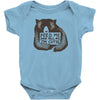 feed me and tell me i'm cutie Baby Bodysuit