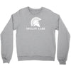 molon labe spartan rifle Crewneck Sweatshirt