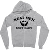 real men Zipper Hoodie