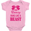 This Beauty Runs Like a Beast Baby Onesie