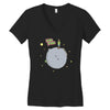 little fresh prince Women's V-Neck T-Shirt