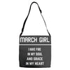 March Girl Adjustable Strap Totes