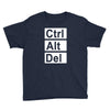 control alt delete Youth Tee