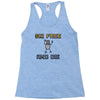 ski free and die Racerback Tank