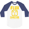 back to the future inspired flux capacitor delorean movie 3/4 Sleeve Shirt