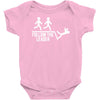 follow the leader Baby Onesie
