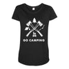 Go Camping Maternity Scoop Neck T-shirt