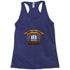 only loves her bed and her momma Racerback Tank