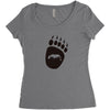 Bear Women's Triblend Scoop T-shirt