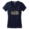 where the wild turtles are Women's V-Neck T-Shirt