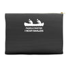 paddle faster i can hear banjos Accessory Pouches