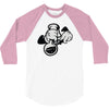 mickey frappe un bang 3/4 Sleeve Shirt