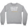 i gave up thinking Crewneck Sweatshirt