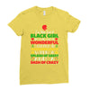 i'm not just a black girl Ladies Fitted T-Shirt