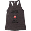 don't be negative... be a proton! Racerback Tank