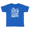 shaving says a lot about a man like Toddler T-shirt