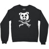 pig bacon cross bones pirate Crewneck Sweatshirt