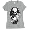 skate until the end Ladies Fitted T-Shirt