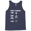 today's beer schedule cycling 6am Tank Top