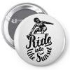 ride into the sunset Pin-back button