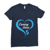 Coming Soon Baby Boy Ladies Fitted T-Shirt
