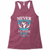 autism dad Racerback Tank