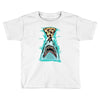 pizza shark graphic Toddler T-shirt