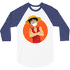 monkey d. luffy 3/4 Sleeve Shirt