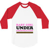Baby Girl Under Construction 3/4 Sleeve Shirt