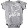 i love glasto Baby Onesie