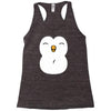 cute penguin Racerback Tank