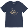 animal fish V-Neck Tee