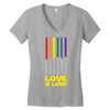 Lightsaber Rainbow - Love Is Love Women's V-Neck T-Shirt