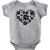 cat love paw Baby Onesie