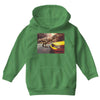 dinosaur in newyork Youth Hoodie