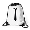 mib cravate Drawstring Bags