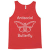 not so social butterfly Tank Top