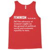 Feminism Noun Tank Top