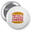 royale with cheese Pin-back button