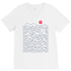 mountain line V-Neck Tee