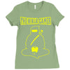 the ninja gamer Ladies Fitted T-Shirt