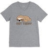 Sloth Says Not Today V-Neck Tee