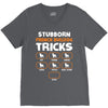 Stubborn French Bulldog Tricks V-Neck Tee