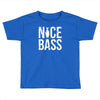 nice bass fishing Toddler T-shirt