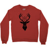 Deer With Diamond Crewneck Sweatshirt
