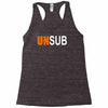 unsub criminal minds us crime tv series unknown subject unisex Racerback Tank