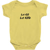 let go let god Baby Onesie